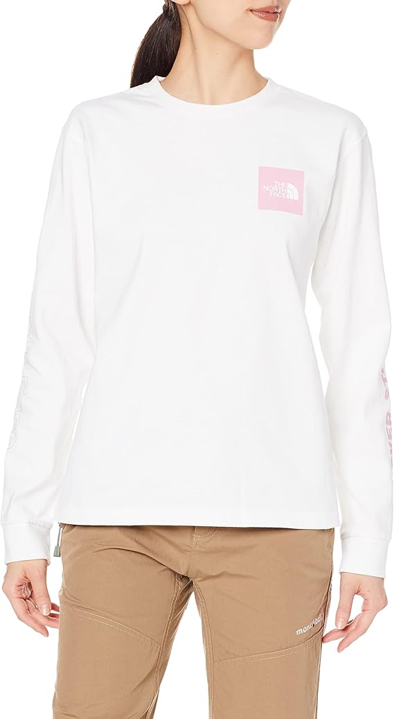 the north face 北面 针织衫 长袖印花t恤 女士